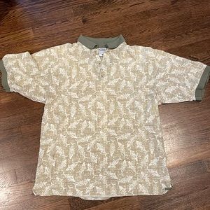 Vintage Columbia fish polo